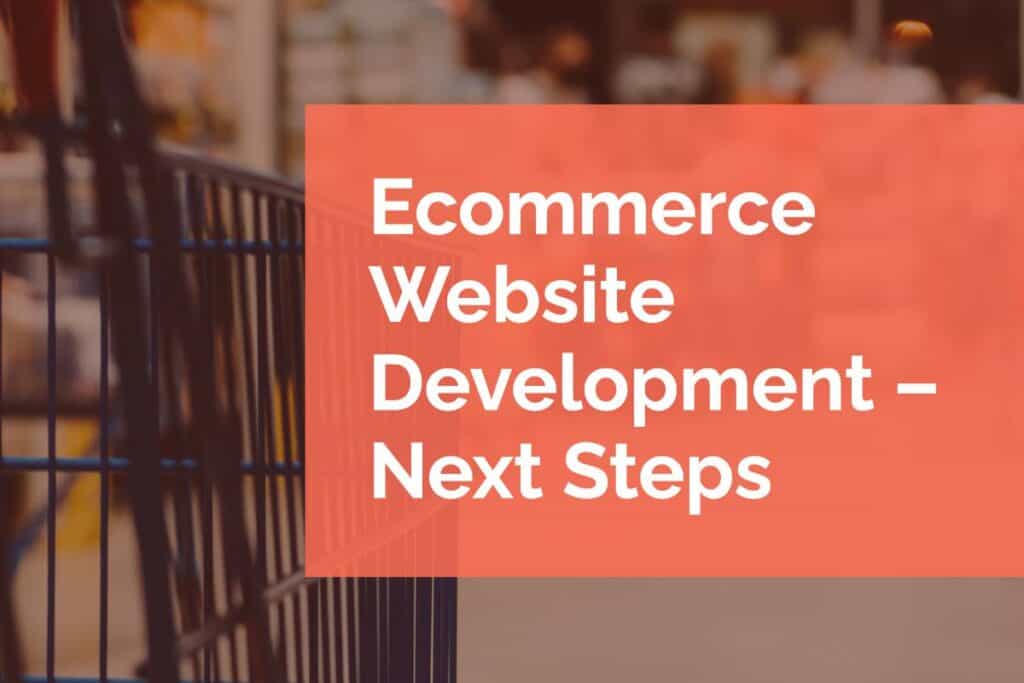 Ecommerce Website Development – Next Steps Ecommerce Website Development – Next Steps