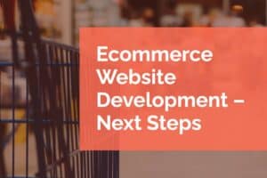Ecommerce Website Development – Next Steps