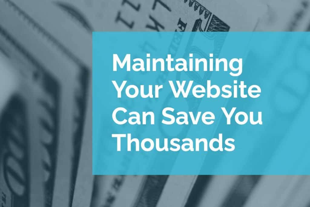 Maintaining Your Website