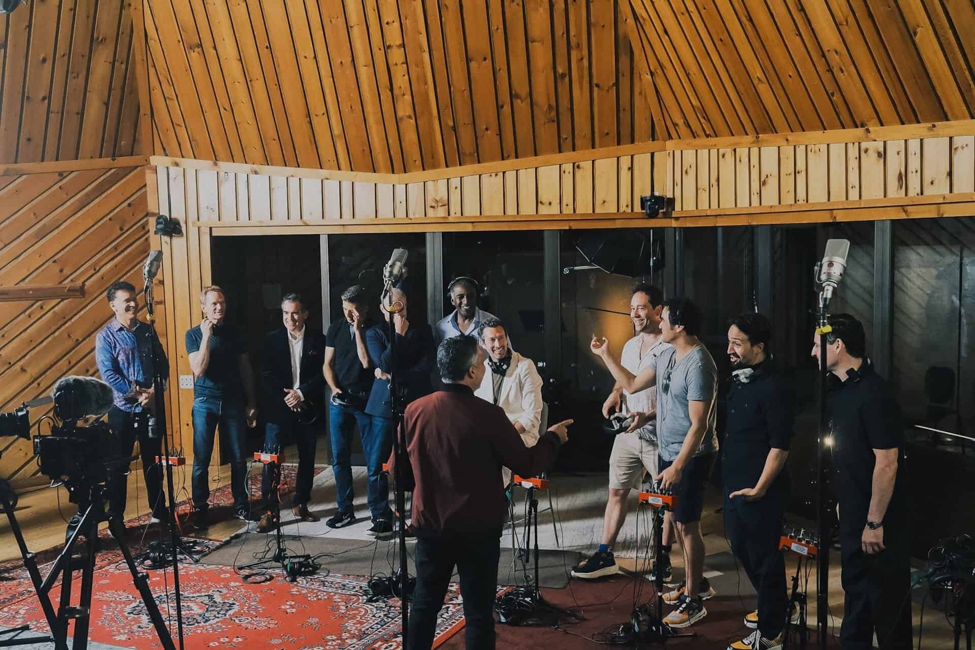david das discussing recording music with lin-manuel miranda, neil patrick harris, and other notable artists