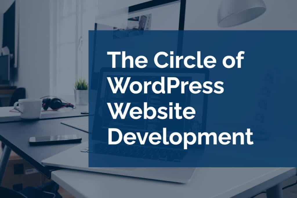 The Circle of WordPress Website Development The Circle of WordPress Website Development