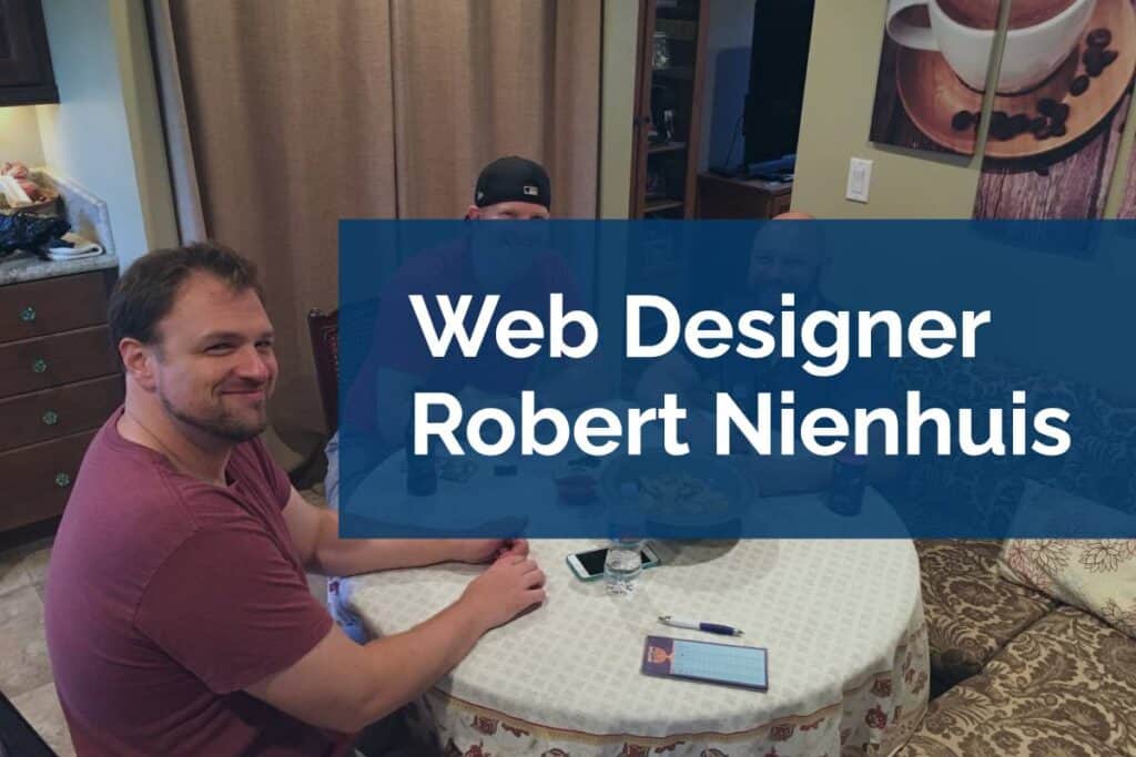Web Designer Robert Nienhuis Web Designer Robert Nienhuis