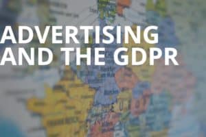 advertising and the gdpr