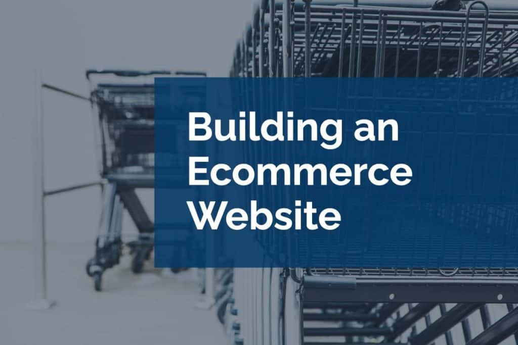 building an ecommerce website