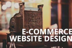 cash register representing e-commerce website design