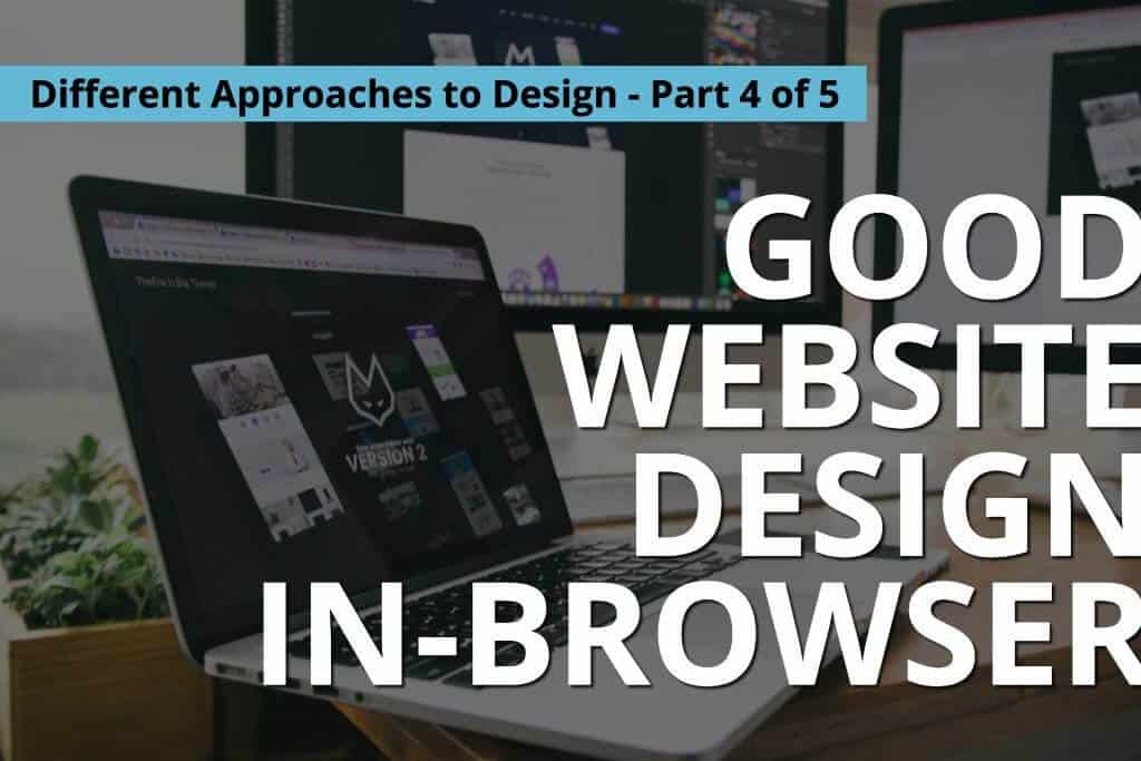 good website design in-browser