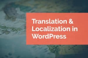 translation and localization in WordPress