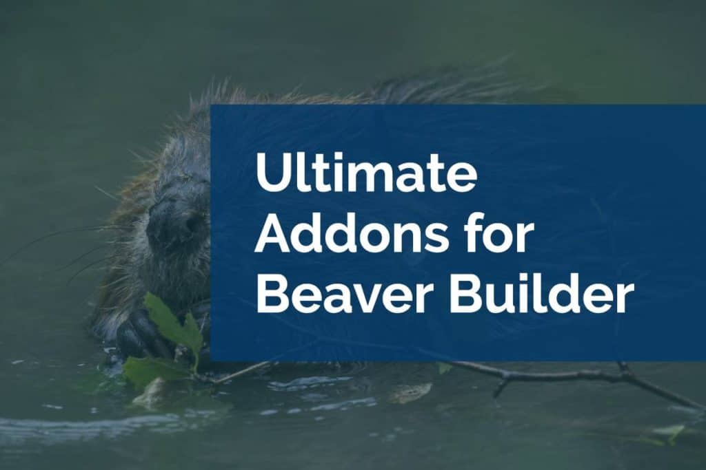 ultimate addons for beaver builder