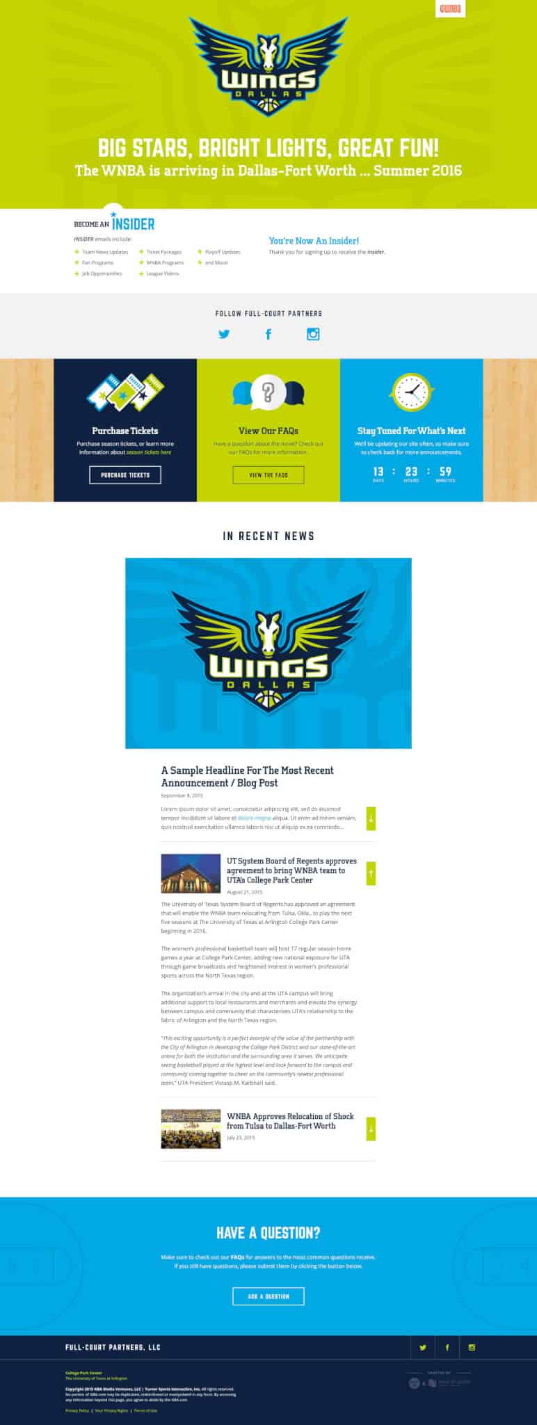 dallas wings colors