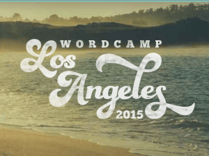WordCamp LAX 2015 logo