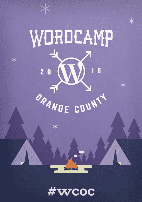 poster for wordcamp 2015